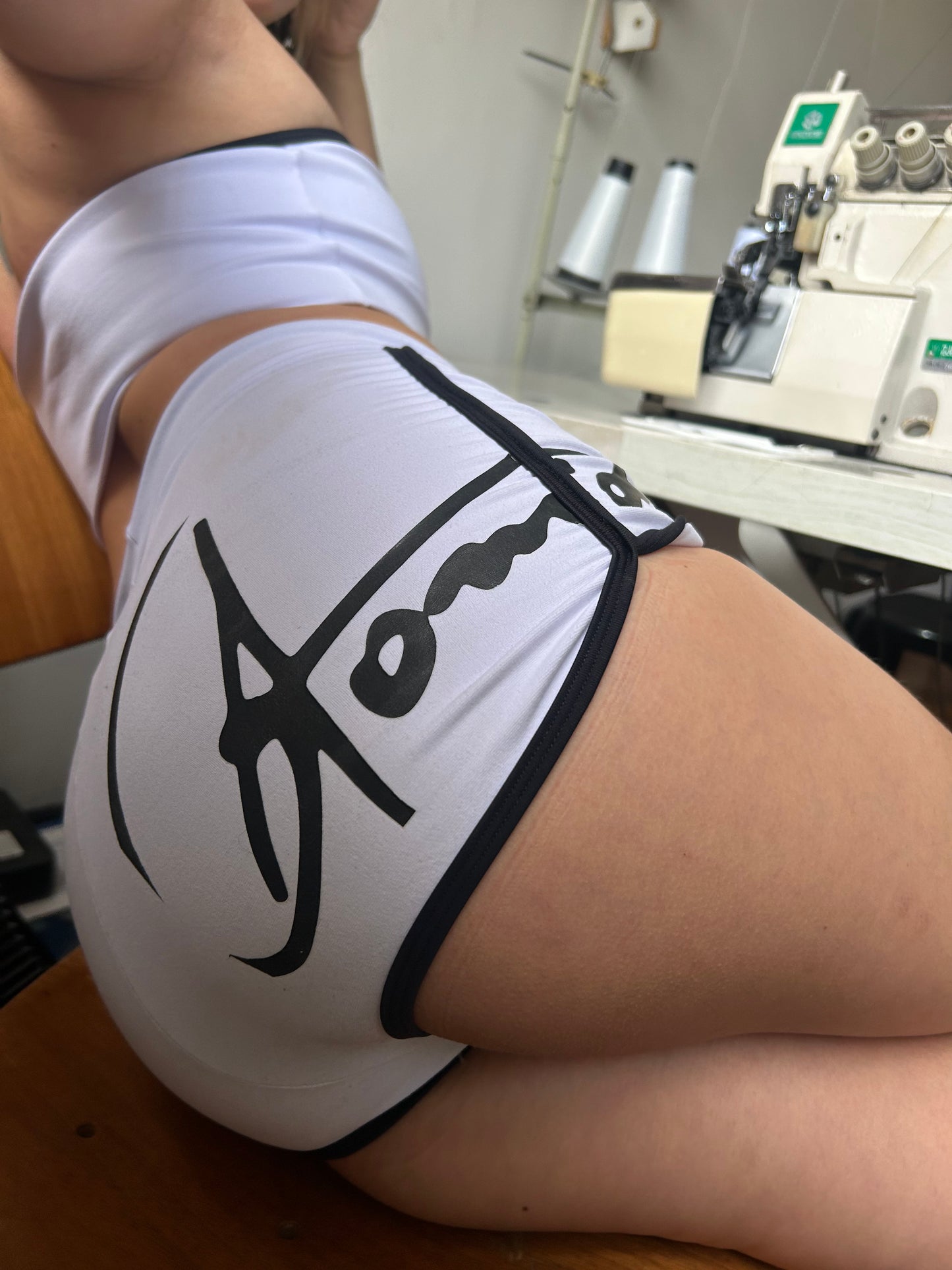 Mini short com viés