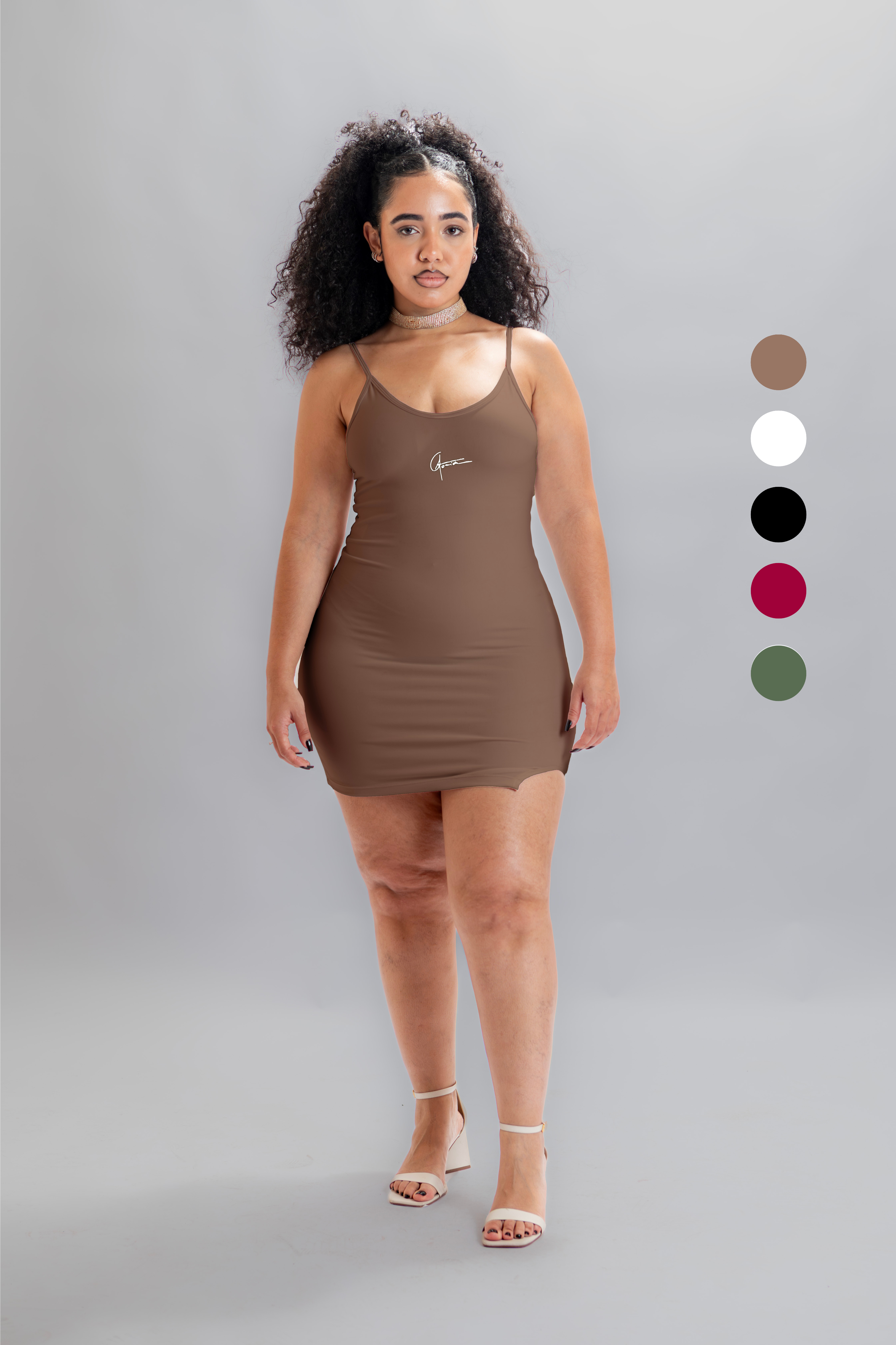 Vestido Curto Colado Agomide