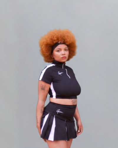 Camiseta Feminina de Manga Curta com Ziper Agomide - Loja Online Agomide