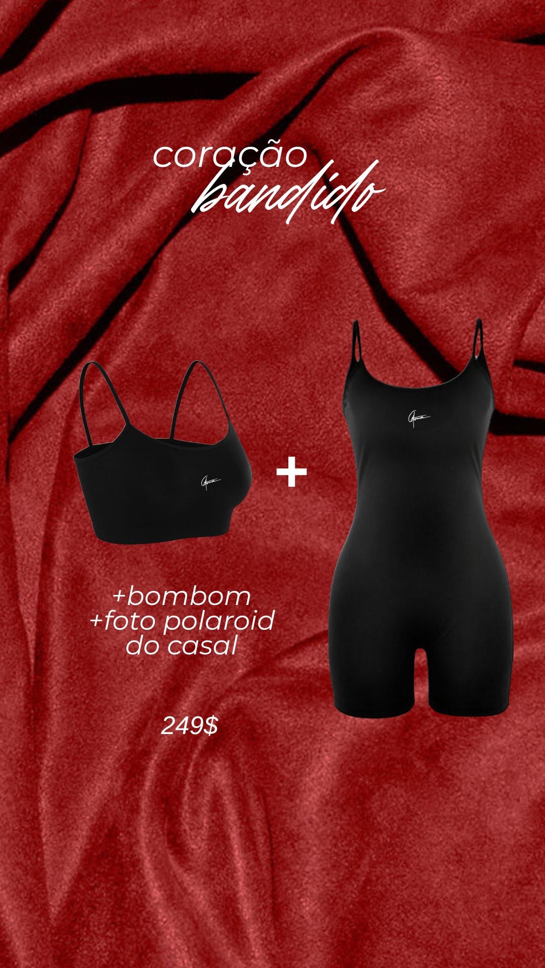 KIT 2 - CORAÇÃO BANDIDO