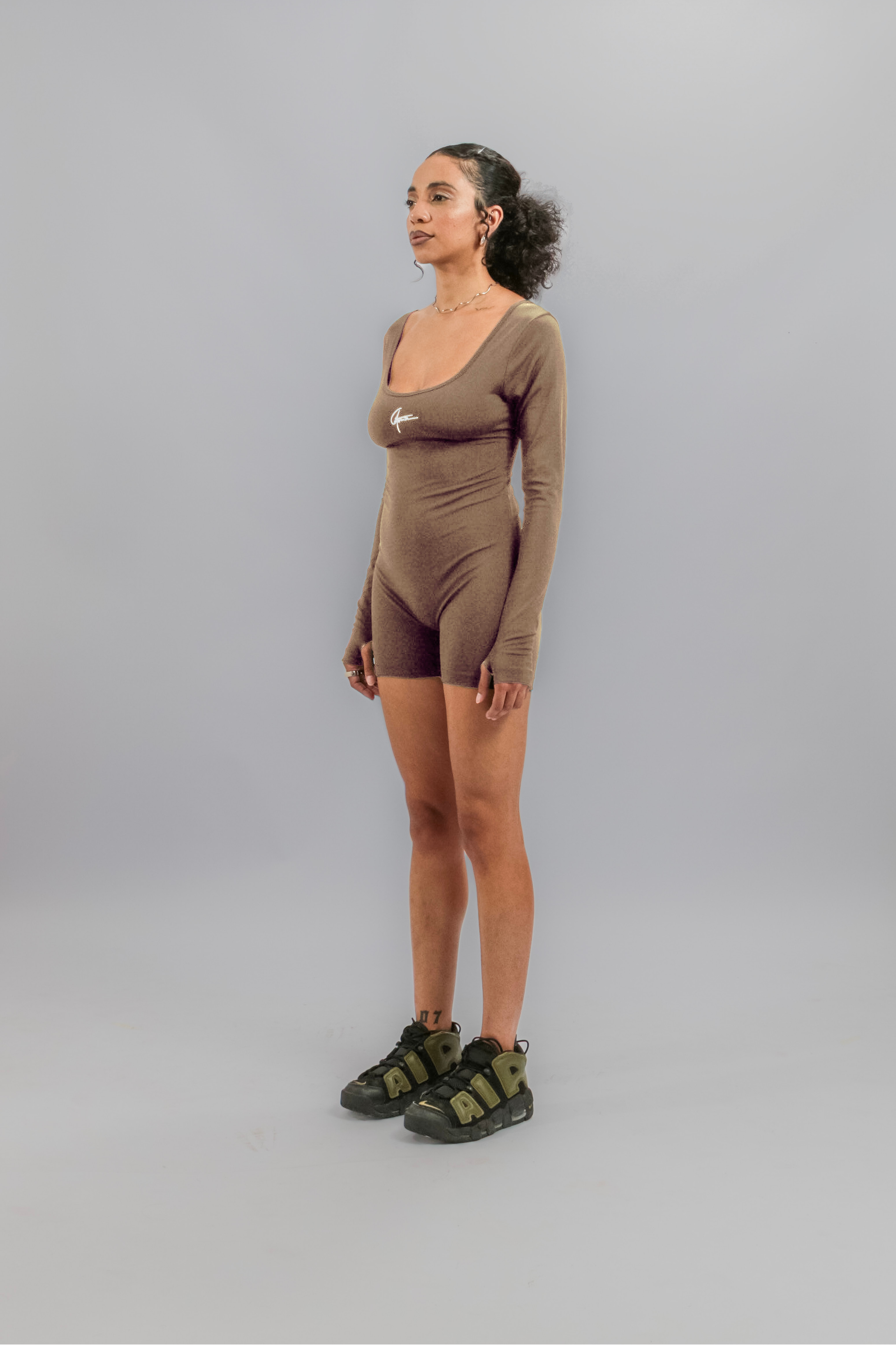 Macaquinho Colado Manga Longa Agomide