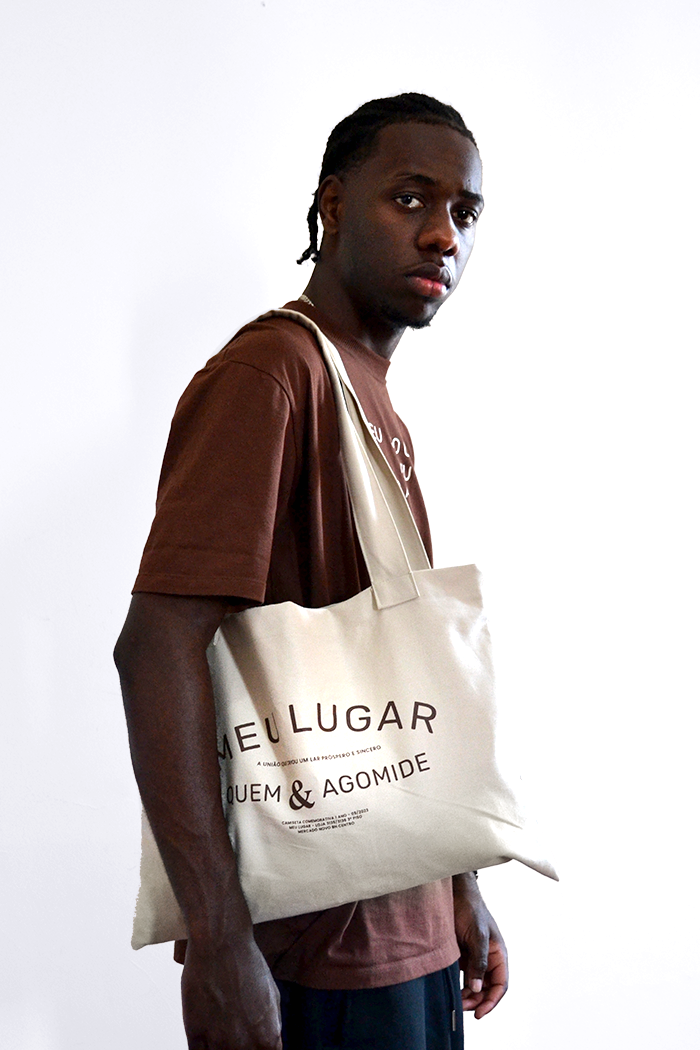 Eco Bag Off White Meu Lugar AGOMIDE +QUEMBH