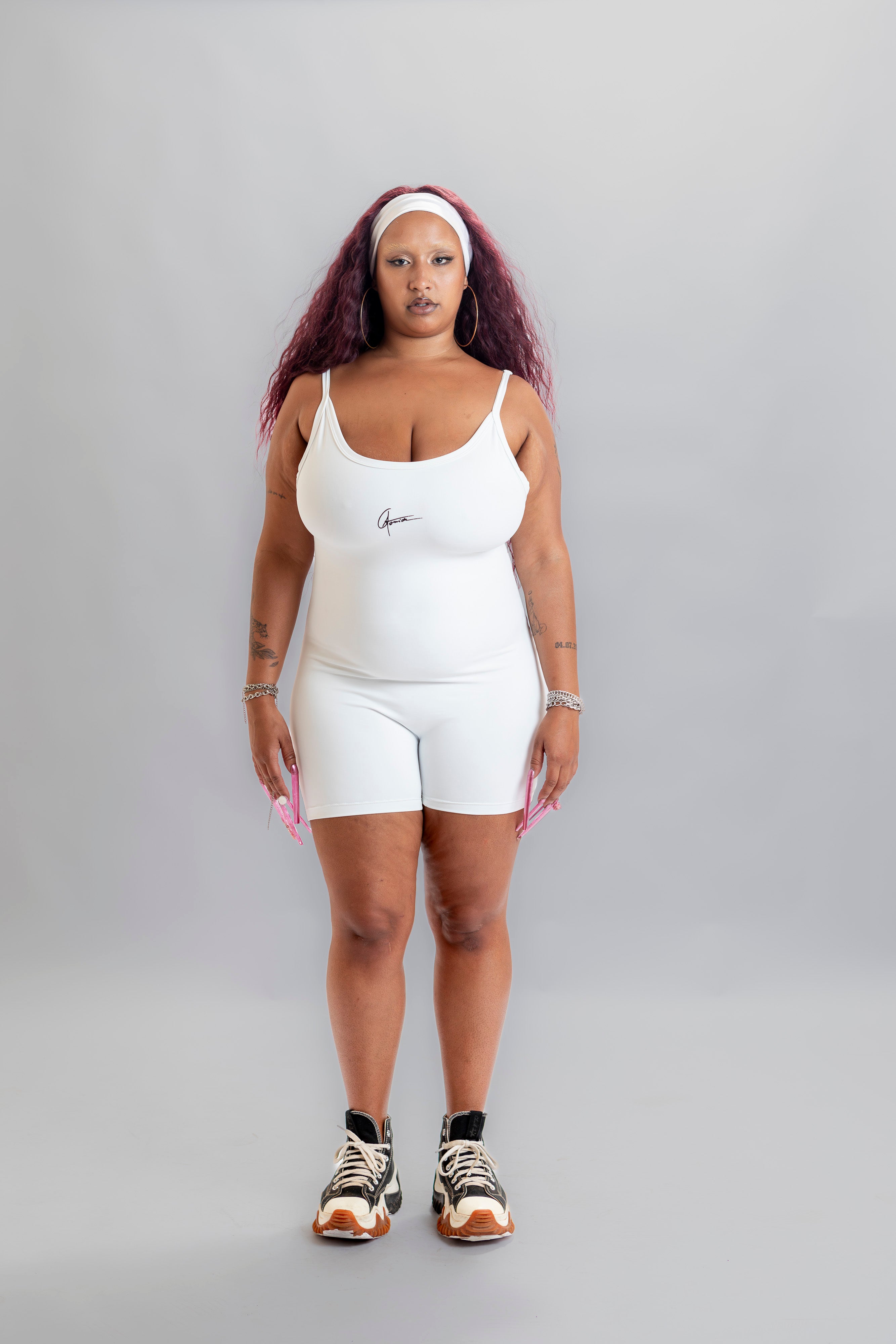 Macaquinho Colado Catsuit Agomide