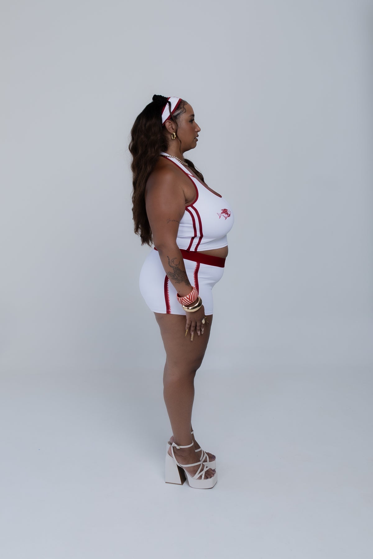 Shortinho Branco Agomide & $$