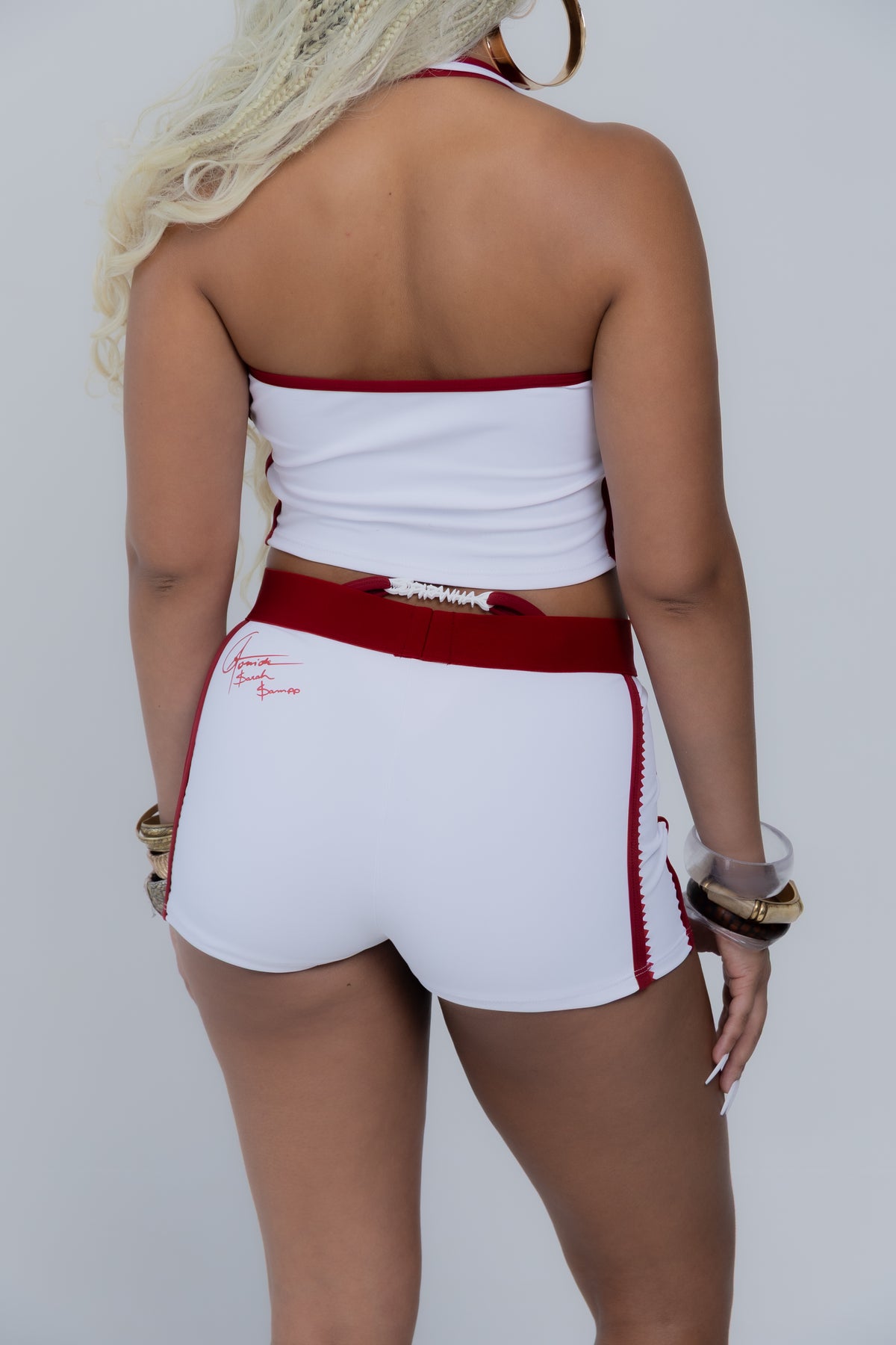 Shortinho Branco Agomide & $$