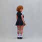 Vestido Rodado Preto com Ziper Agomide - Loja Online Agomide
