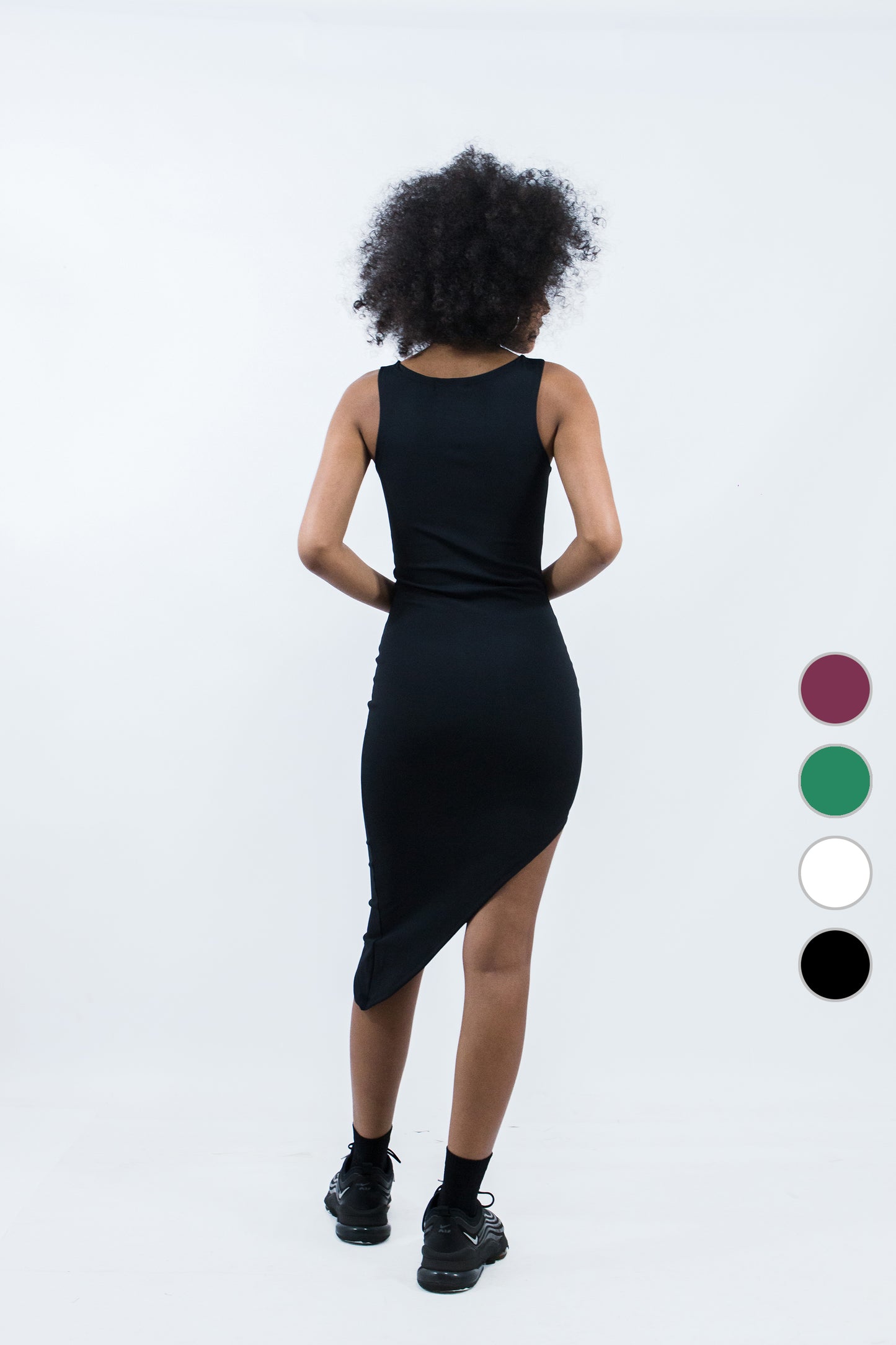 Vestido Tubo Assimetrico Agomide