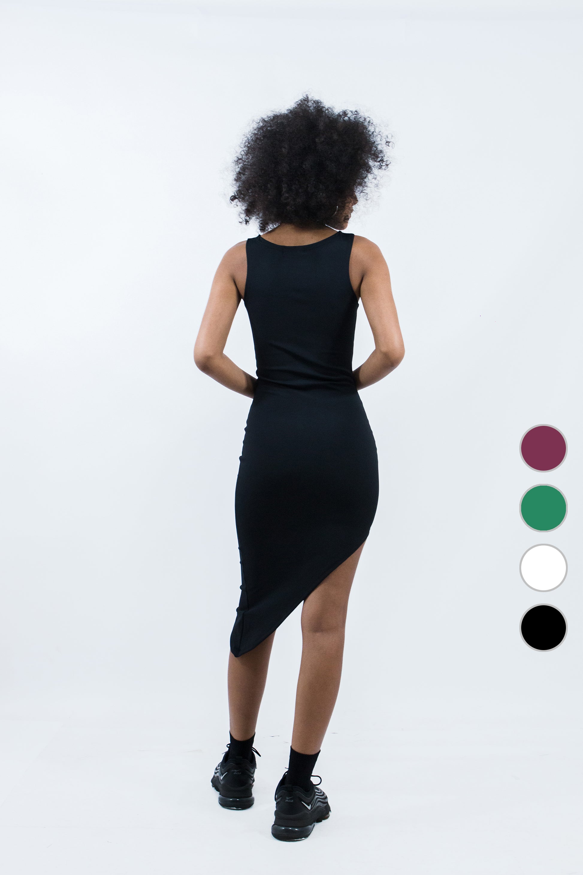 Vestido Tubo Assimetrico Agomide
