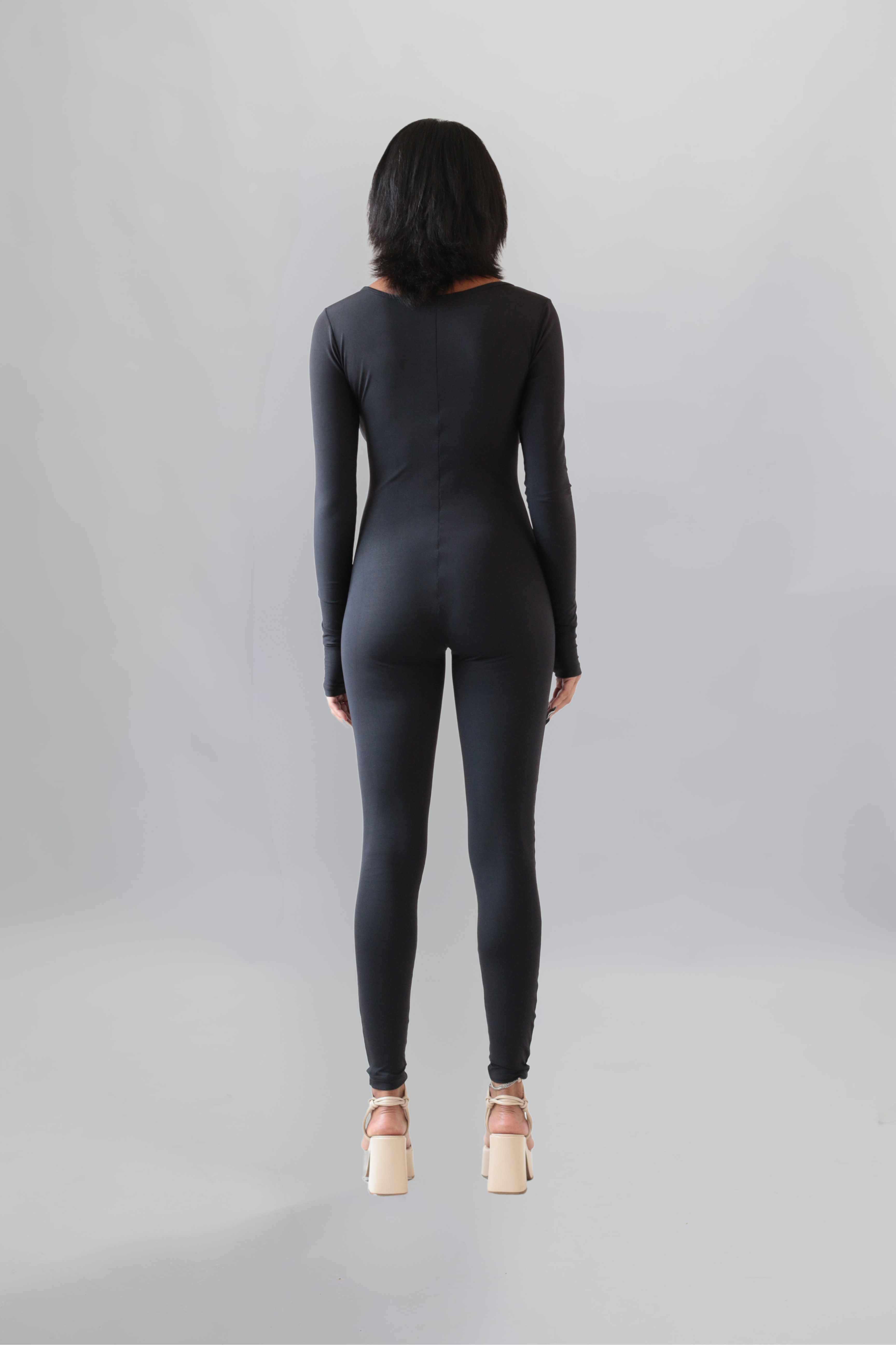 Catsuit Longo Preto Agomide