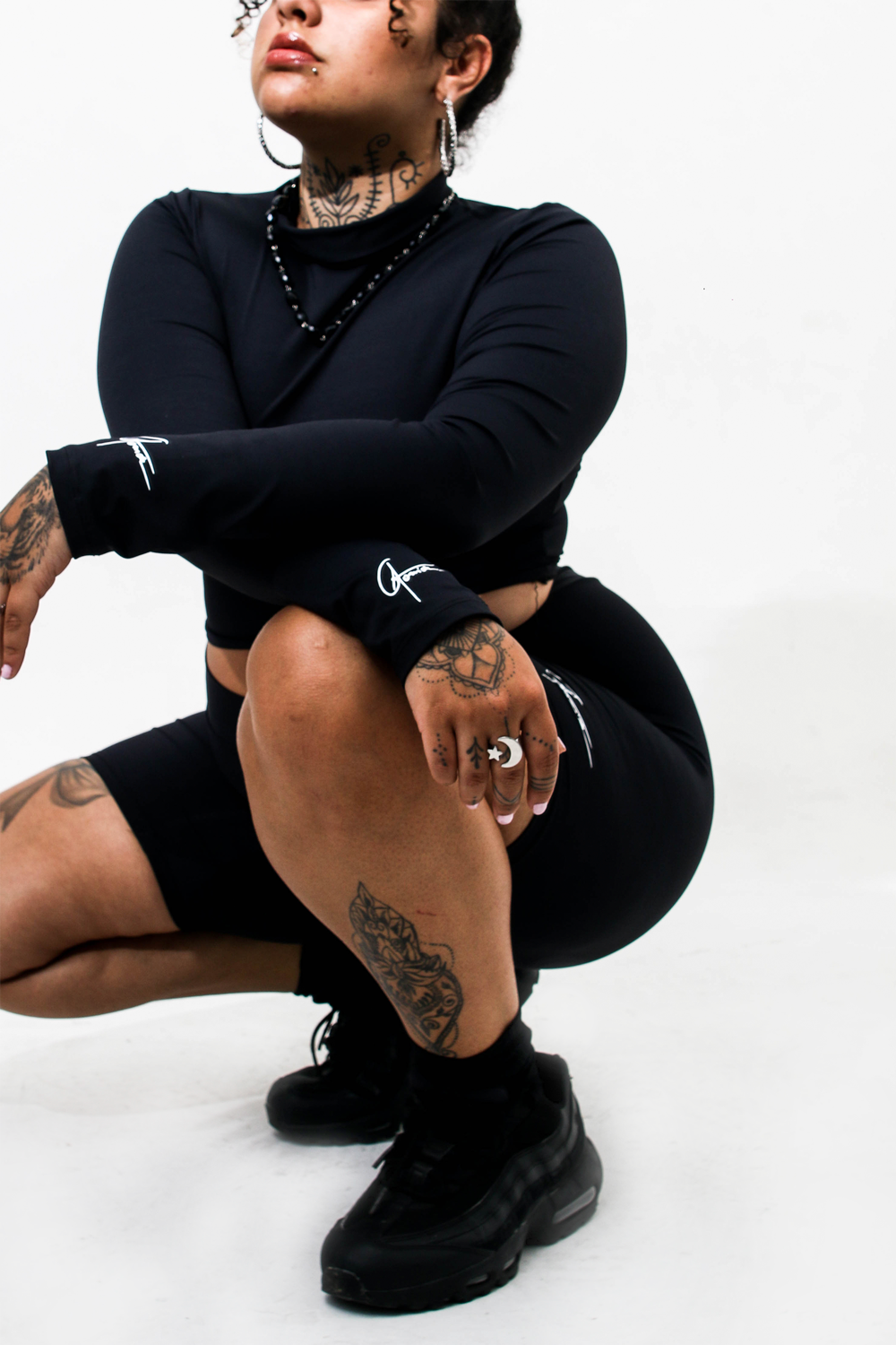 Top Gola Alta Preto Agomide 