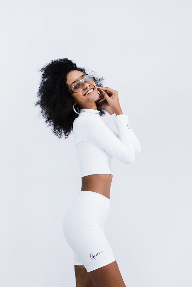 Top Gola Alta Branca Agomide 