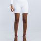 Short Biker Branco Agomide 