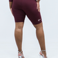 Short Biker Vermelho Agomide 